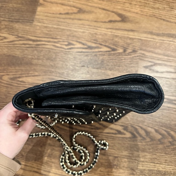 Rebecca Minkoff Black and gold cross body bag - Picture 13 of 13